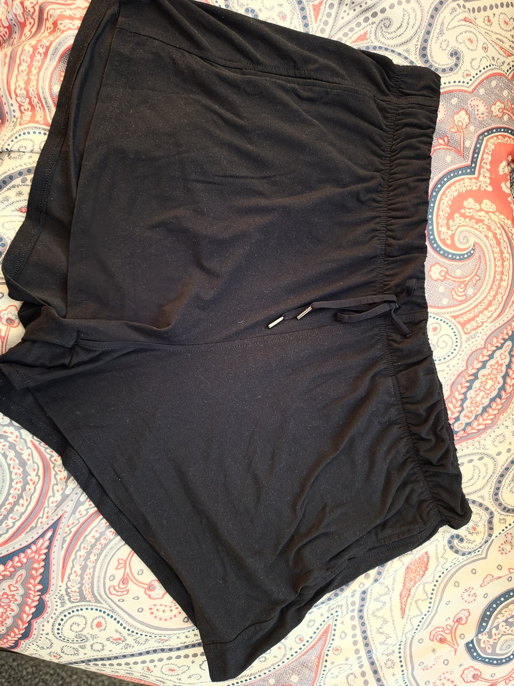 Athletic Works Black Women's Athletic Drawstring Shorts